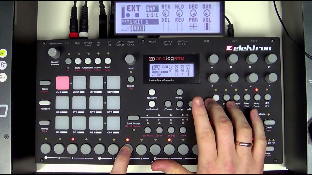 Elektron Analog Rytm Workflow Tutorials GERMAN (Video 03 von 11)