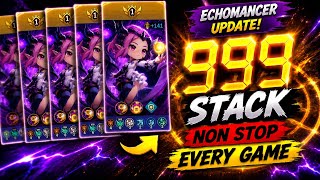 How to Make Echomancer 999 Stack EVERY GAME! | New Update OP Strategy | Magic Chess Go Go screenshot 1