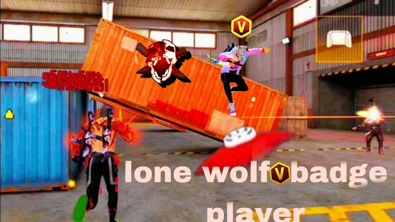 lonewolf mod full gameplay 👽 1v1 v badge player in
