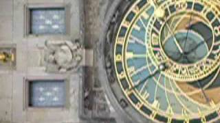 Prague clock tower ringing