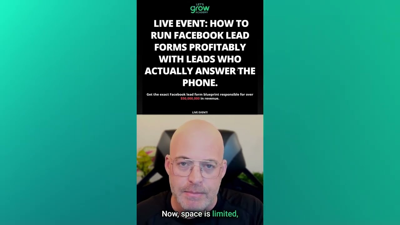 Live Webinar for Home Services. Fix Facebook Lead Contact Rates