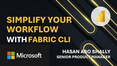 Simplify your workflow with Fabric CLI