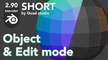 Blender 2.9 Shorts _ Object and Edit mode
