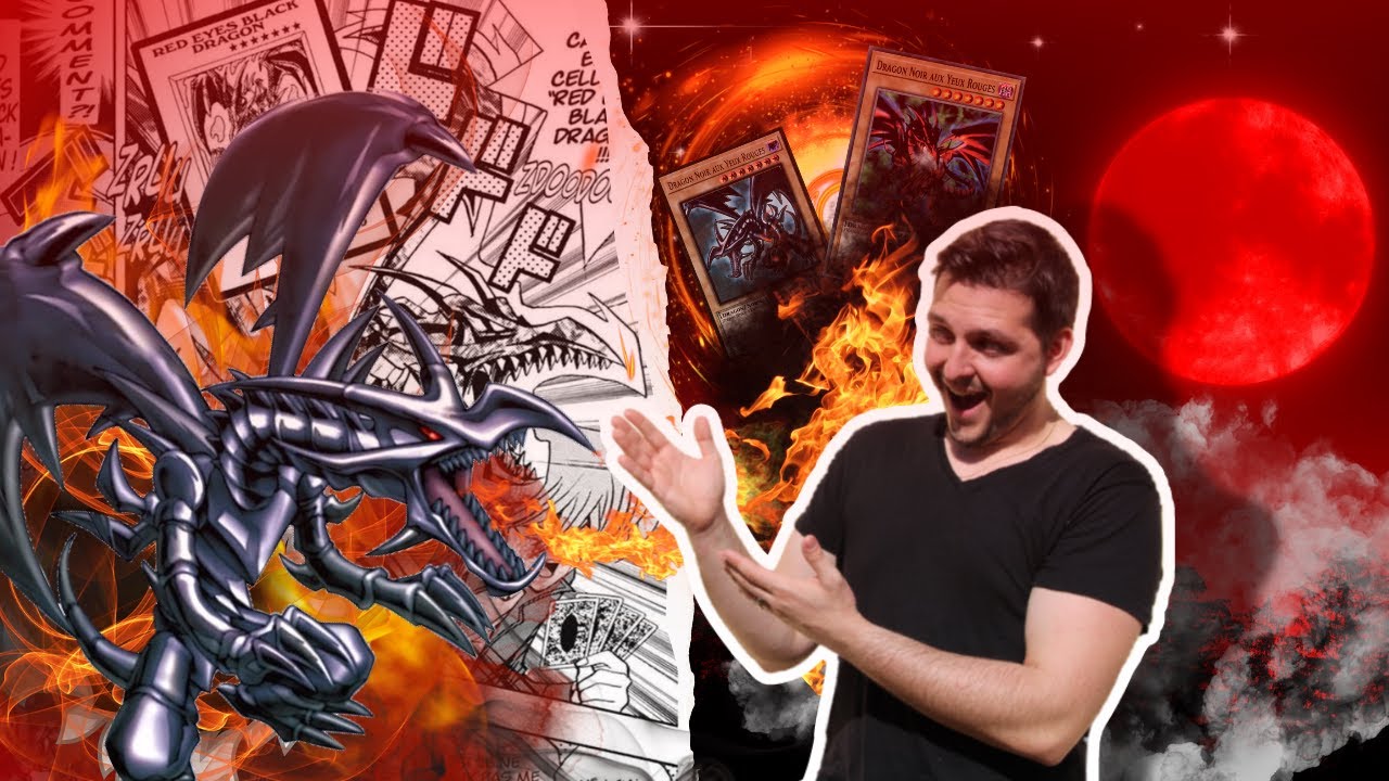 Collection Yu-Gi-Oh #4 : Le Féroce Dragon noir aux yeux rouges - YouTube