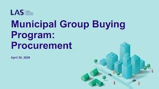 Procurement - Municipal Group Buying Program