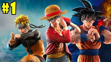 Jump Force - Walkthrough - Part 1 - Rebirth (PS4 HD) [1080p60FPS]