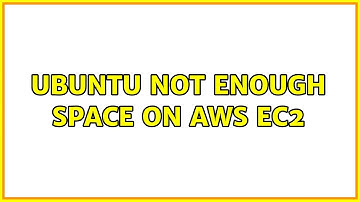 Ubuntu not enough space on AWS EC2 (3 Solutions!!)