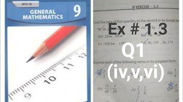 General Math Class 9 Chapter 1 Exercise 1.3 Question 1, 9th class math arts chapter 1 exercise 1.3