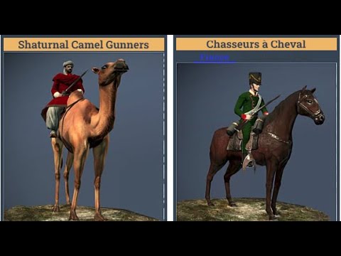 Napolean Camel Napoleon: Total War 1vs1: Shaturnal Camel Gunners vs Chasseurs à Cheval ...