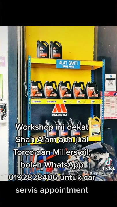 Millers oil in Shah Alam