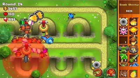 Bloons Monkey City [android] - Contested Territory Grass Terrain round 35