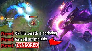 VAYNE HAS A MENTAL BREAKDOWN AND CALLS ME A SCRIPTER! (THIS IS A MUST SEE)