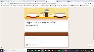 Membuat Menu Bertingkat di Google Form