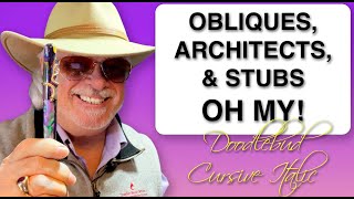 Obliques and Architects and Stubs OH MY Doodlebud Cursive Italic Fuliwen 017