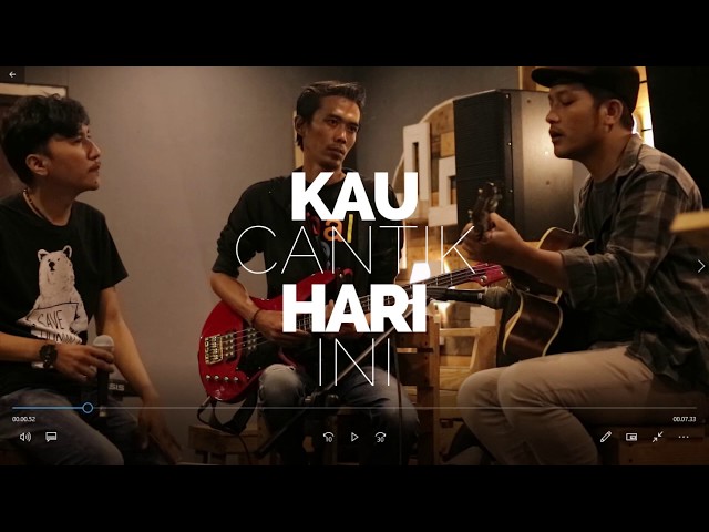 Lobow - Kau Cantik Hari Ini (Cover) | Halik Kusuma feat Yuma u0026 Reza class=