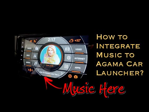 Integrate Music in Agama Car Launcher