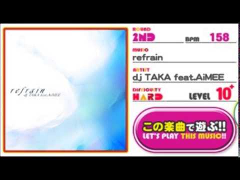 REFLEC BEAT groovin'!!　refrain / dj TAKA feat AiMEE