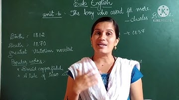 8th english The boy who asked for more part1 1