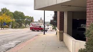 Akron Medic 4 Responding/Arriving