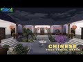 The Sims 4 | Chinese Traditional House | Stop Motion Build