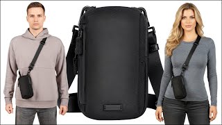Best Phone Crossbody Sling Bag for EDC for Men and Women | Minimalist 2 by Bag Factor