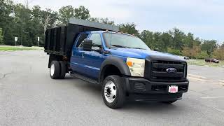 2016 Ford F-450 Dump Truck 
