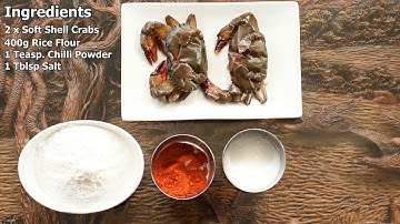 Salt & Pepper Soft Shell Crab