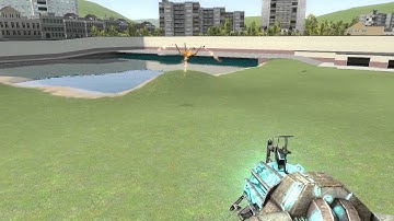 GMOD - playing with DIY UFO :D
