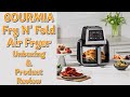 Gourmia Air Fryer Unboxing and Review. Gourmia 7-Qt Digital Air Fryer Fry 'N Fold.