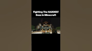 Fighting The HARDEST Minecraft BOSS, The Wither Storm #minecraft #minecraftmemes