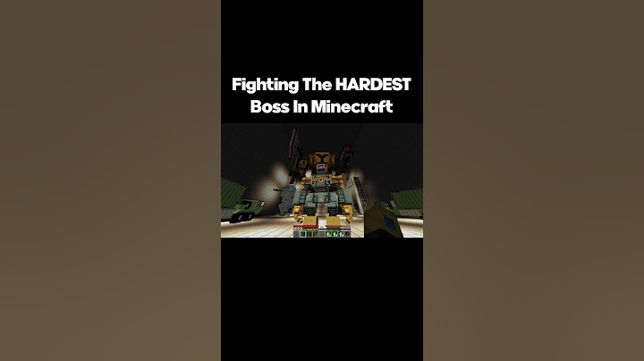 Fighting The HARDEST Minecraft BOSS, The Wither Storm #minecraft #minecraftmemes