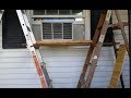 Remove AC window unit without hurting your back Remove AC window unit without hurting your back