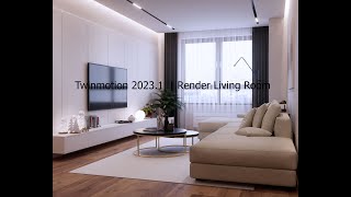 : Twinmotion 2023.1  | Render Living Room