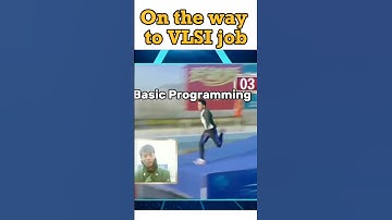 On the Way to VLSI Job #vlsi #semiconductor #electronics #shorts