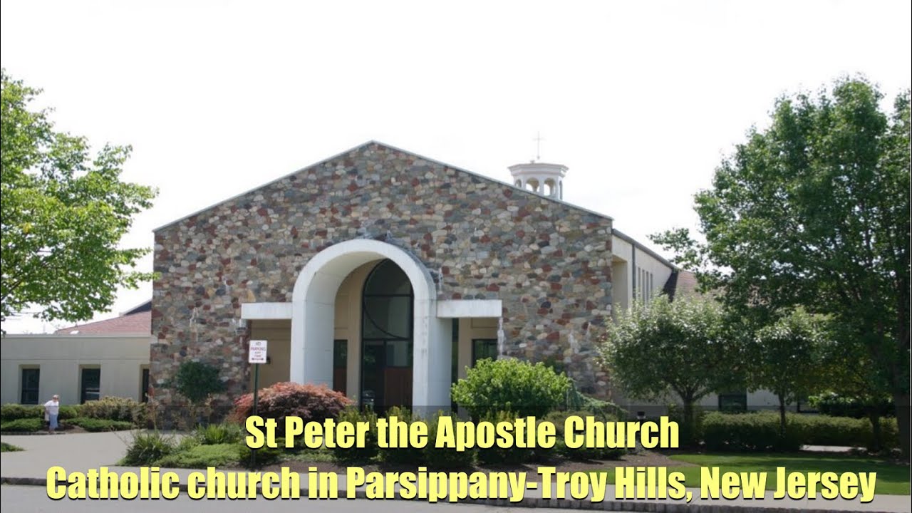 St Peter the Apostle Church in Parsippany New Jersey Summer View of