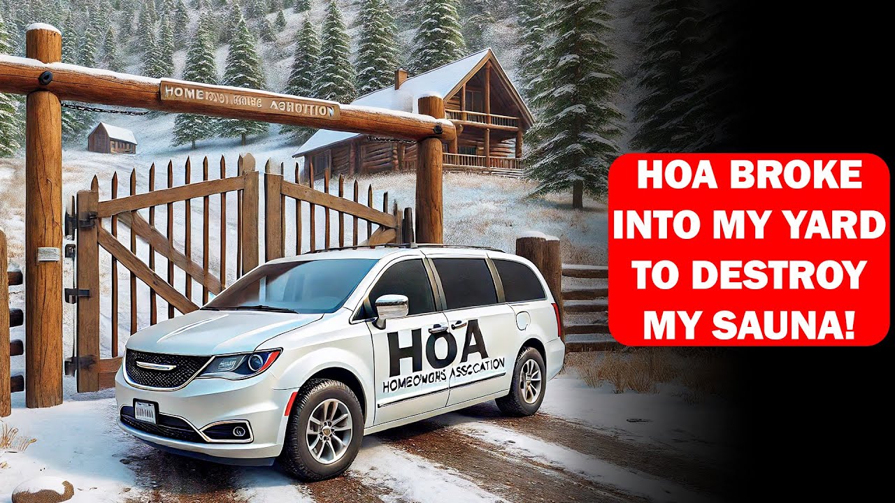 HOA Karen Breaks Into My Yard to Destroy My Sauna, Calls It an Eyesore—But I’m Not Even in Her HOA