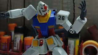 Gandam rx78-2 vs Barbatos test animation