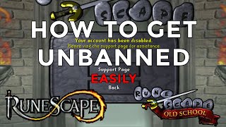 [2024] How to easily get unbanned in Runescape