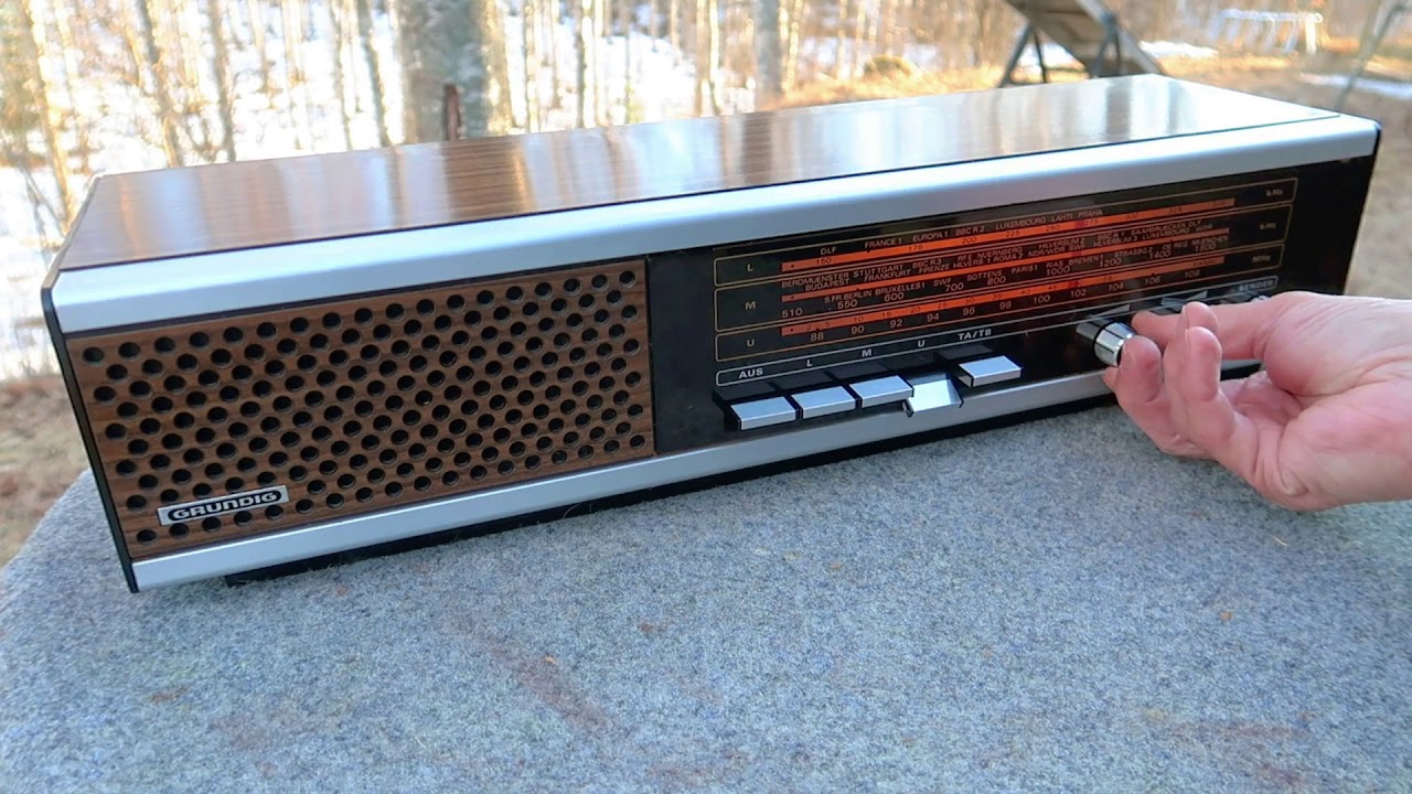 Grundig RF 451 SK Vintage Table Radio 23.3.2020 - YouTube