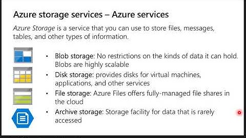 Microsoft Azure Fundamentals | Azure storage services - Part 1 | By Magdy Amin | Arabic