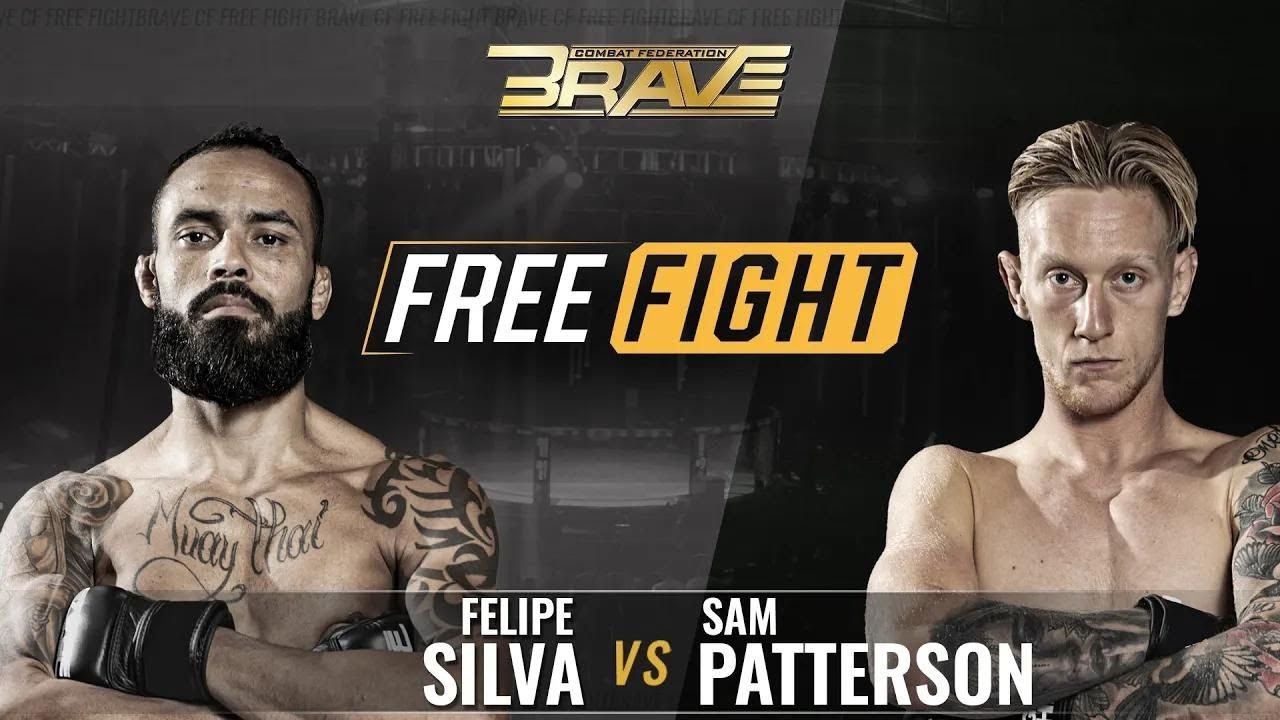 FREE MMA Fight Sam Patterson VS Felipe Silva BRAVE CF 41