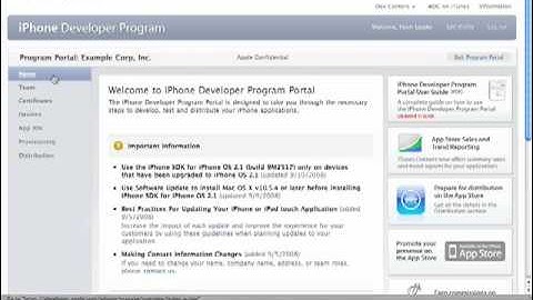 iOS Provision Portal AppID