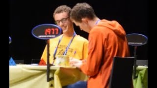 3.00 Official Pyraminx Average - 3rd in First Round @ worlds 2019