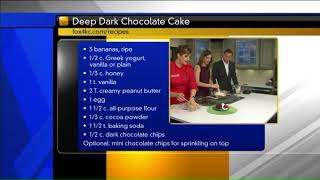 Deep dark chocolate cake