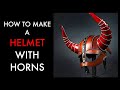 How to Make a Viking Helmet with Horns - Tutorial and Pattern Download