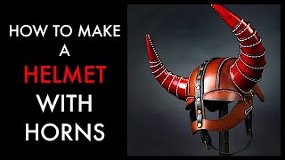 How to Make a Viking Helmet with Horns - Tutorial and Pattern Download screenshot 1