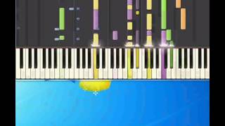 Addio in febbraio   Pooh [Piano tutorial by Synthesia]