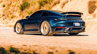 Porsche 992 Turbo S on Vossen's [4K]