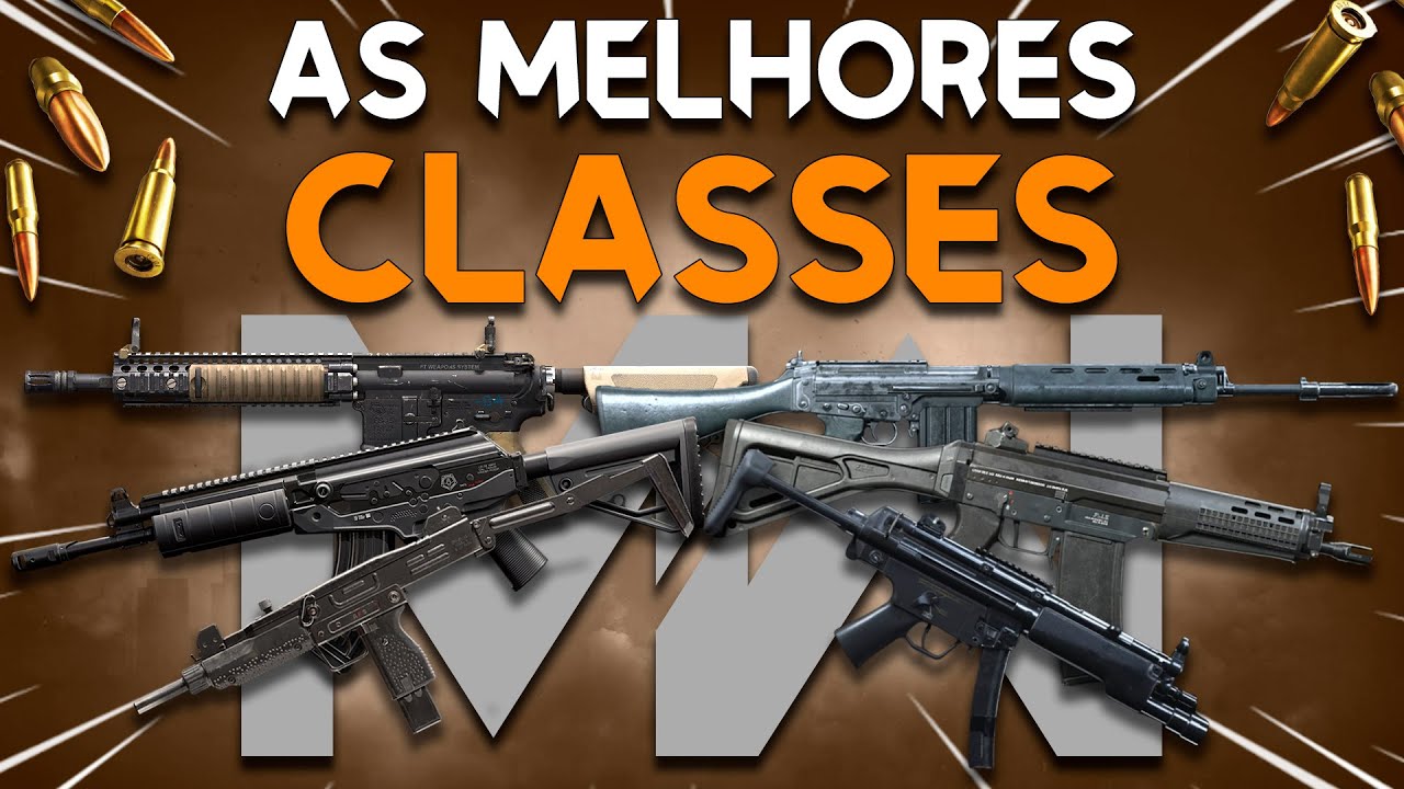 As 5 MELHORES ARMAS e suas CLASSES do Modern Warfare! 