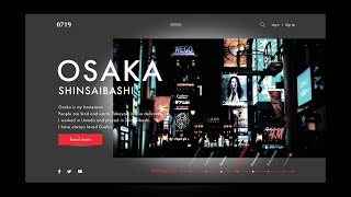 【Webデザイン】PhotoshopとAdobe XDでWebサイト制作#10 | Create a web design demonstration  in Photoshop&Adobe XD